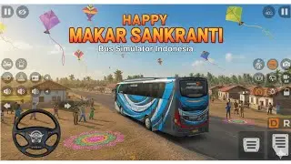 Bus simulator indoshia ghat road happy makar Sankranti 🙏