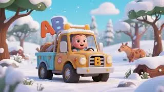 Baby Truck ABC Winter Safari &ndash; Learn Alphabet | Kids Nursery Rhyme