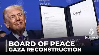 Trump announces billions of dollars in Gaza aid at Board of Peace meeting