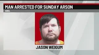 Adel man charged with attempted murder in arson case