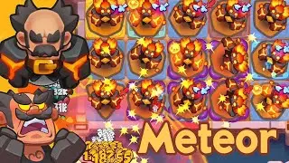 Meteorite  vs   Minotaur🏆Damage dealt(4.2B) -Rush Royale Full Video Vertical