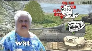 World of Tanks Blitz - Troll or the weirdest player ever?