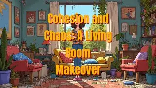 Cohesion and Chaos: A Living Room Makeover