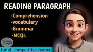 Paragraph Reading Practice |How to Read English Easily |Spoken English Practice |Speak English Daily