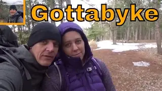Another Winter Overnight on The Manistee River Trail with Ninja Niki