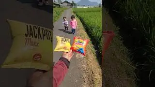 pilih snack ciki berhadiah yang kalian mau #short