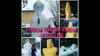 KARDAN HEYKELLER, KARDAN ADAM MODELLERİ, EĞLENCELİ ÇOCUK VİDEOSU,