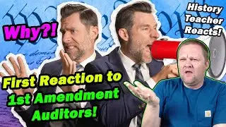 History Teacher's First Reaction 1st Amendment Auditors | LegalEagle