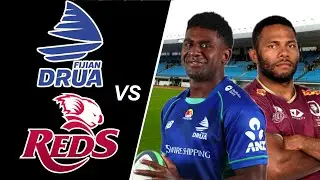 FIJIAN DRUA vs REDS Lineups (Super Rugby Pacific 2023 Round 15)