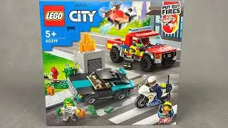 LEGO CITY 60319 | AKCJA STRAŻACKA I POLICYJNY POŚCIG | RECENZJA