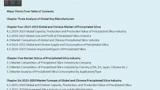 Precipitated Silica Market 2010-2020 Analysis, Trends and Forecasts