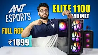 Best RGB Cabinet Under ₹2000? | Ant Esports Elite 1100 Review