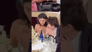 Kylie Jenner with Timothee at golden globes 2025