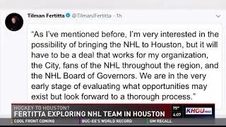 Fertitta exploring NHL team in Houston