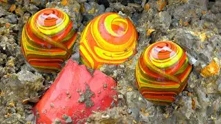 💎 Gem: The boy discovered several precious crystal stones on a piece of land in the mine