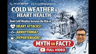 Heart disease,lung diseases in COLD winter extreme low temperature. CAUTION