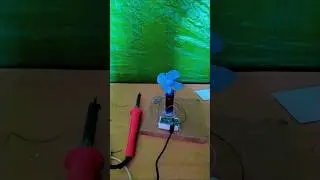 How to build the powerful mini fan with simple materials #electronics #technology #goodideas #short