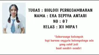 Praktek biologi EKA SEPTYA ANTARI - sman1payangan