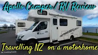 How it looks like inside a motorhome? Travelling NZ on a motorhome | Apollo Camper RV Review