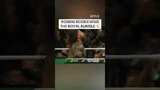 ROMAN REIGNS WINS THE ROYAL RUMBLE 👏
