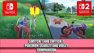 Pokemon Scarlet and Violet Switch 2 Comparison