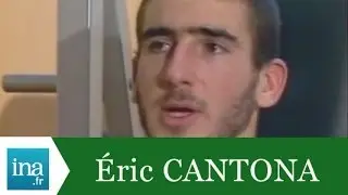 Eric Cantona, young talent of AJ Auxerre - INA Archive