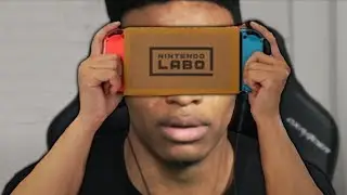 ETIKA REACTS TO NINTENDO LABO VR TRAILER (Toy-Con 04)