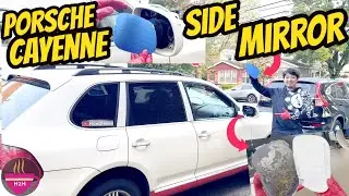 How to: Passenger Side Mirror Glass Repair Fix 2005 Porsche Cayenne (955 Model) #sidemirror
