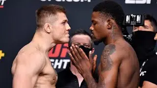 UFC Vegas 23: Weigh-in Faceoffs