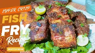 Juicy and tender fish fry | juicy from inside crunchy from outside | چٹپٹی چٹخارے دار فش فرائی #fish