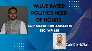 Waqt ki Zarurat hai Value based Politics #india #politics #news