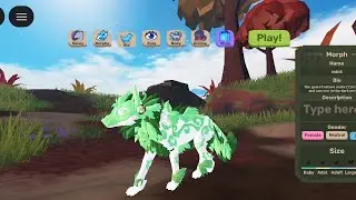 Part 2 of playing wild wolves making a new skin