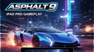 Playing asphalt 9 in ipad #asphalt9 #viralvideo 