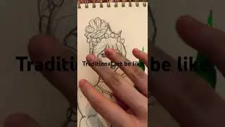 Traditional artists problems :( #art #funny  #traditionalart