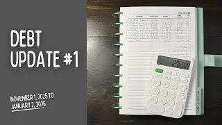 Debt Update #1 | I paid off $10,183.81 in debt in 2 months