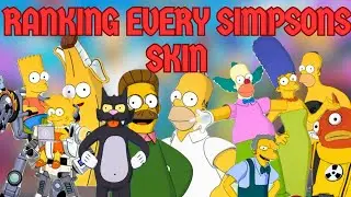 Ranking EVERY SIMPSONS SKIN in Fortnite From WORST to BEST