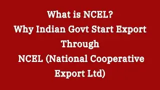What is NCEL I How it works ? I National Cooperative Export Ltd | #riceindustry