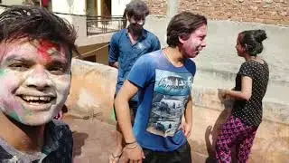 Pahadiyon ki Holi - Holi celebration 2019 - Holi vlog - uttarakhand ki holi - how we celebrated holi
