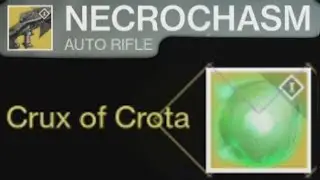 Well That Was Unexpected... NECROCHASM!! (Exotic Auto Rifle) Destiny Crota's End 