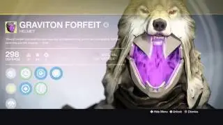 Destiny - First Ever 'Wolfswood Cloak'? 10/13/15