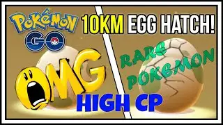 Pokemon Go - Hatching Epic Egg (10 KM) | RARE POKEMON FOUND