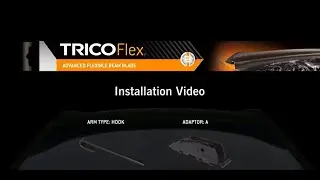 TRICO Flex (FL/MX) Installation Video - Hook 9x3 and 9x4 (A Adaptor)