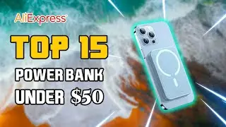 🤩 Top 15 Best Power Bank Under $50 On Aliexpress | Best Budget Power Bank In 2025 🔥