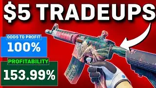 The MOST PROFITABLE CS2 Trade Ups UNDER $5! (NO RISK)