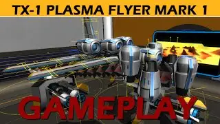 Robocraft // TX-1 MEGA Plasma Flyer Gameplay