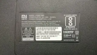 MI   L50M5-5AIN Led tv no display problem backlight change problem solve