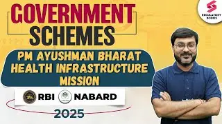 Govt Schemes for RBI Grade B and NABARD 2025 | RBI Grade B Government Schemes by Manish Sir