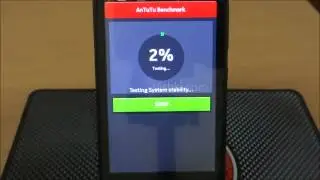 Nokia X - Antutu - Benchmark, OpenGLscore and stability test