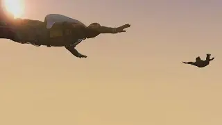 Lamar roasts Franklin but Franklin went skydiving | GTA 5