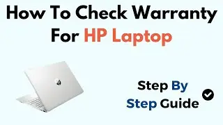 How To Check Warranty For HP Laptop Windows 11